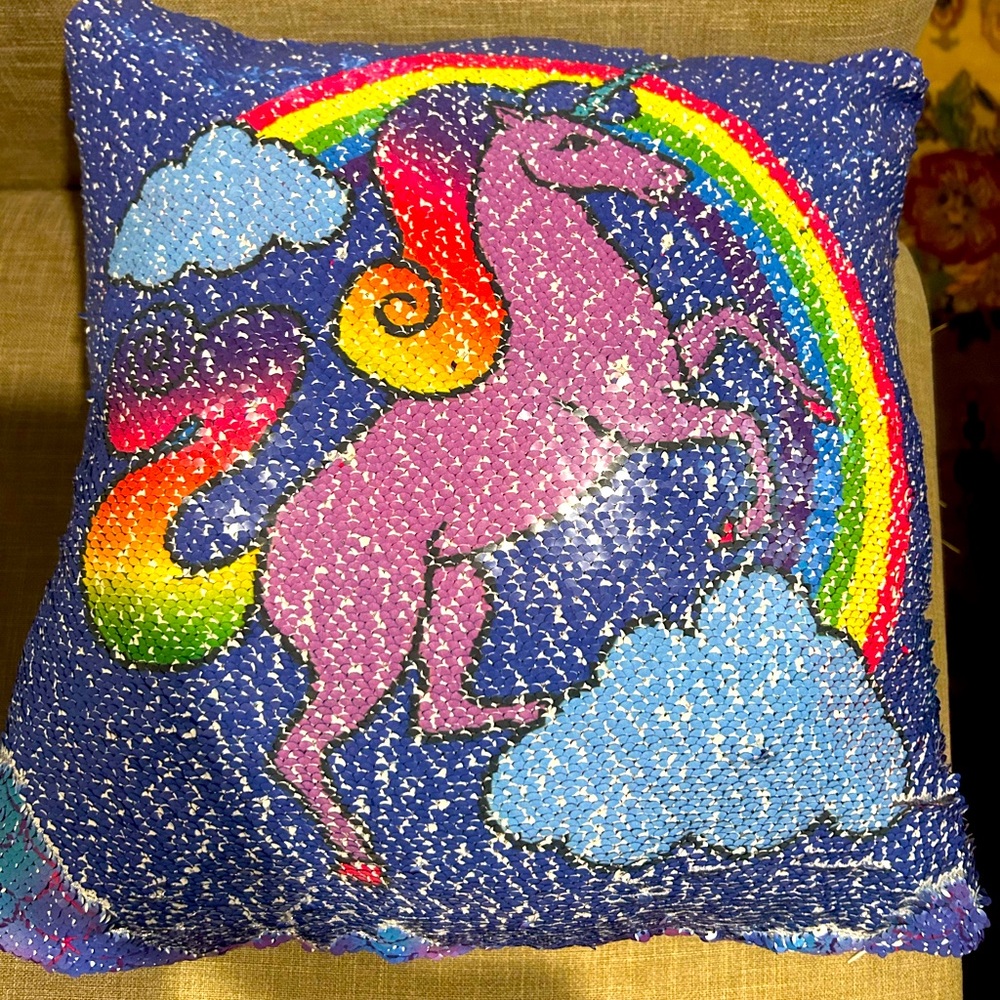 2 in 1 Sequin Pillow